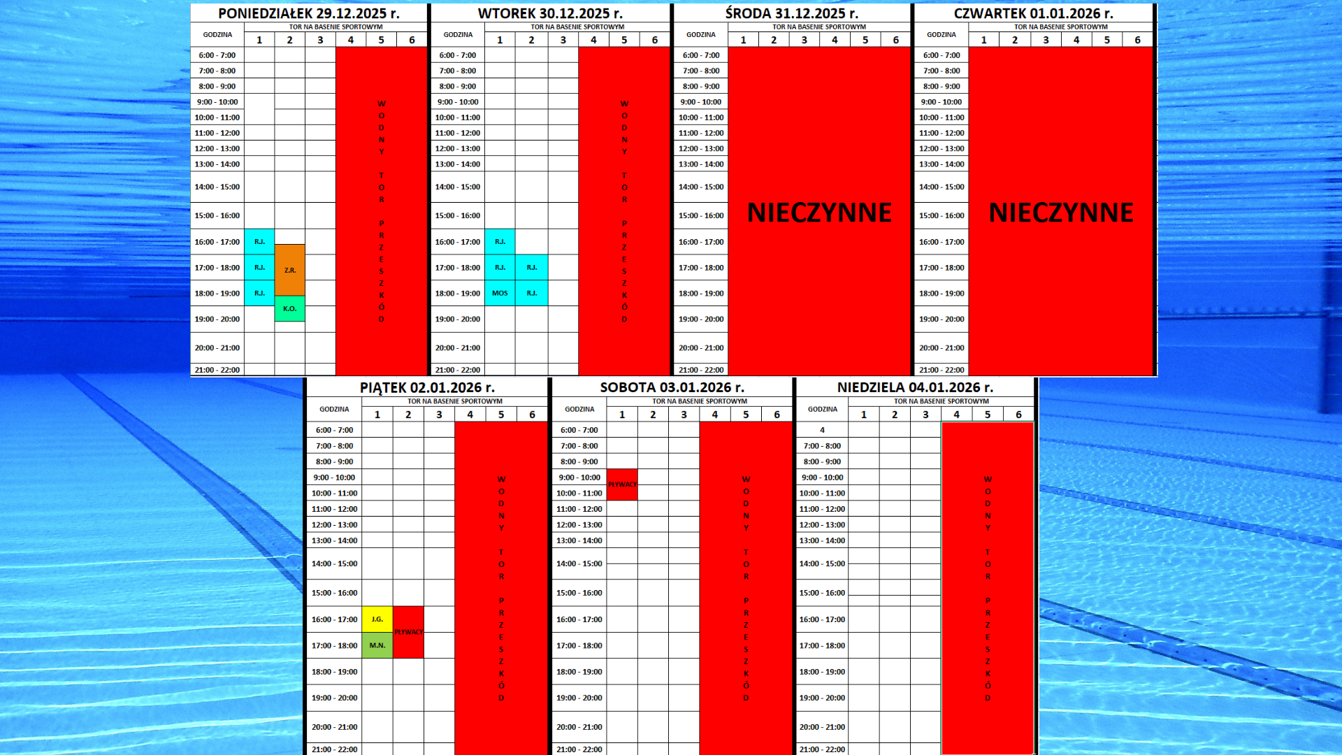 Przerwa świąteczna 2 tydzień