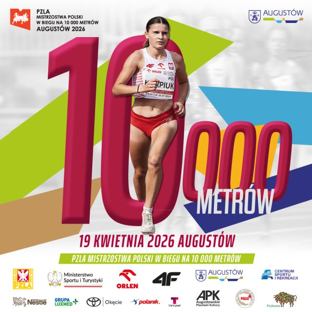 Mistrzostwa Polski na 10 000 metrów – Augustów 2026